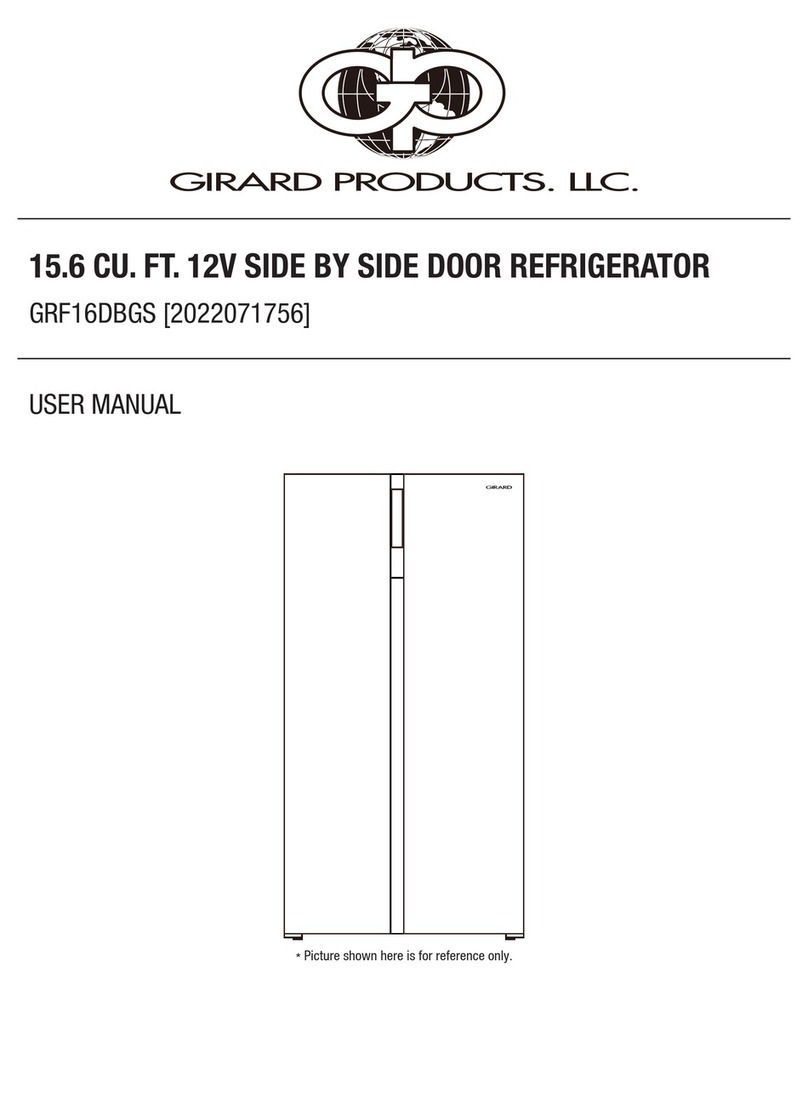 Girard Products GRF16DBGS user manual
