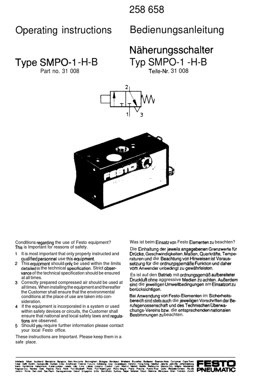 Festo SMPO-I -H-B User manual