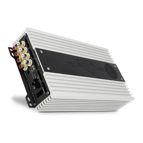 zapco ST-X DSP III Series owner's manual