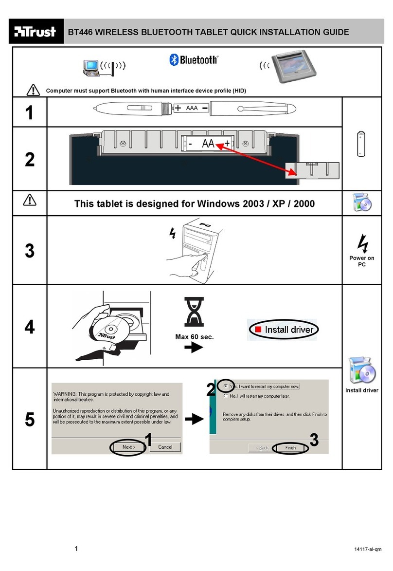 Trust BT446 User manual Trust BT446 User manual