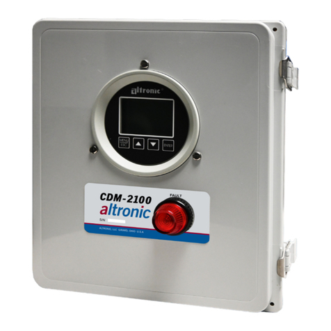 Altronic CDM-2100 User manual