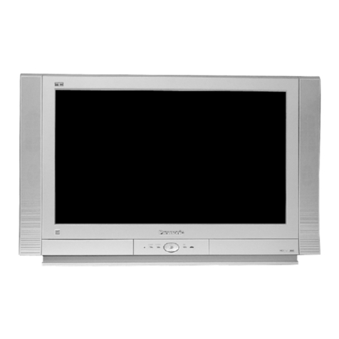 Panasonic CT30WX54J - 30" COLOR TV User manual