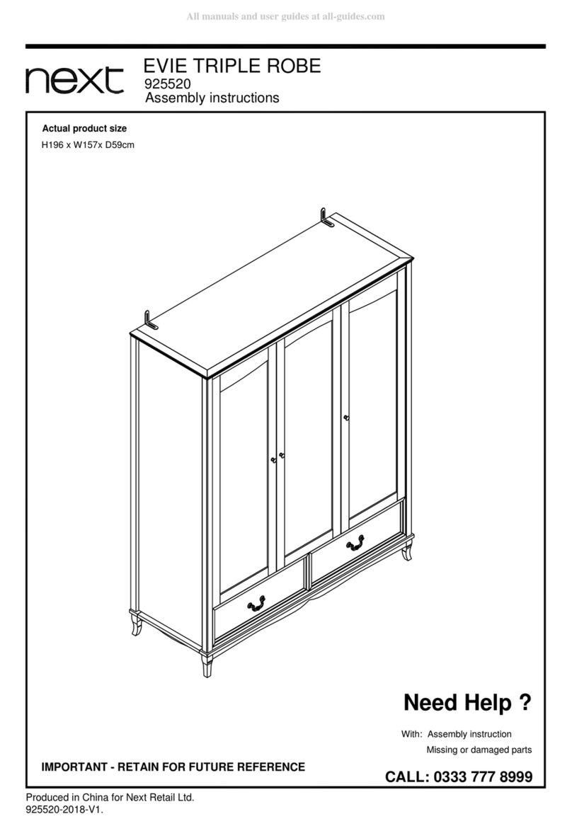Next EVIE 925520 User manual Next EVIE 925520 User manual