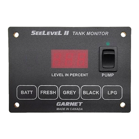 Garnet SeeLeveL II 709 Series Installation guide & user manual