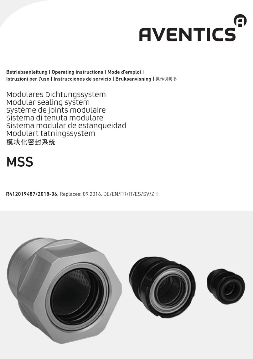 Aventics MSS Series operating instructions