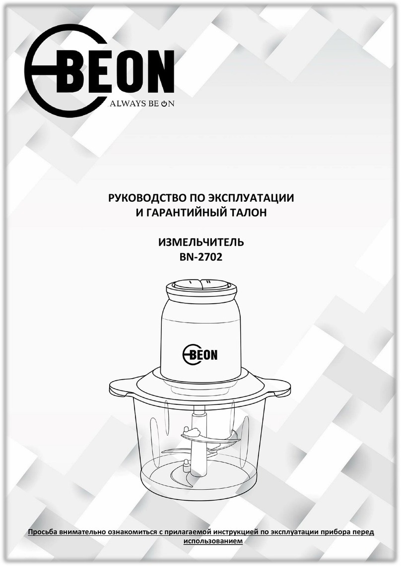 BeON BN-2702 instruction manual
