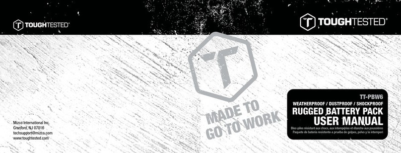Mizco International ToughTested TT-PBW6 user manual