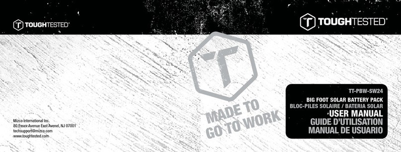 Mizco International ToughTested TT-PBW-SW24 user manual
