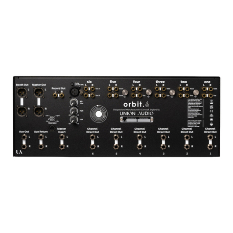 Union Audio Orbit.6 user guide
