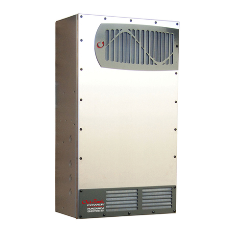 OutBack Power EnerSys RADIAN Series User manual