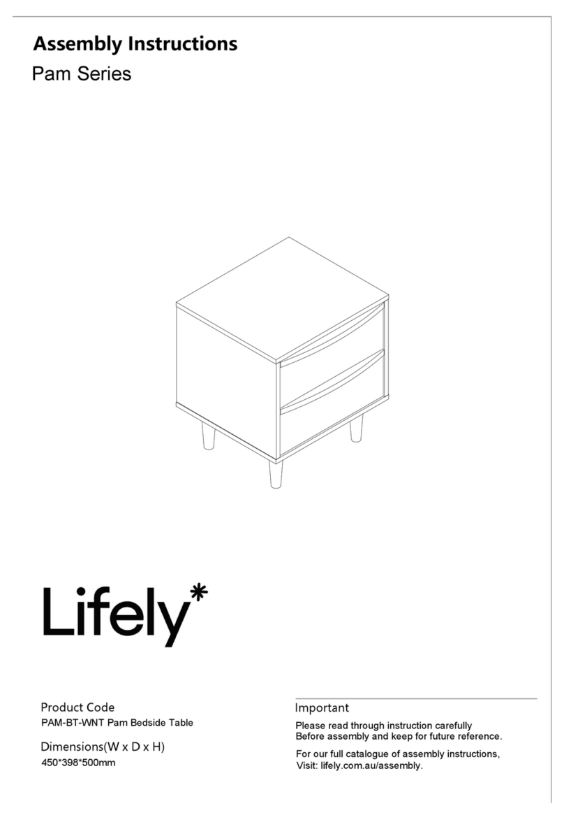 Lifely Pam Series Assembly instructions