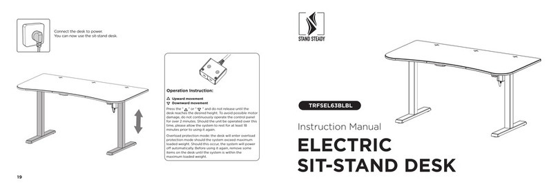 STAND STEADY TRFSEL63BLBL instruction manual