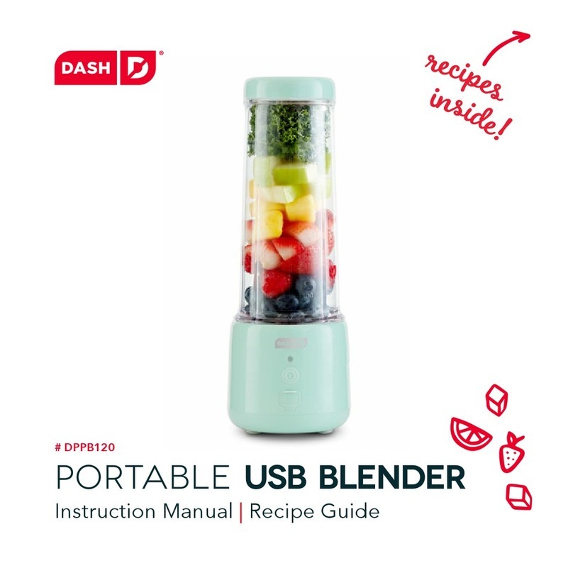 Dash DPPB120 instruction manual
