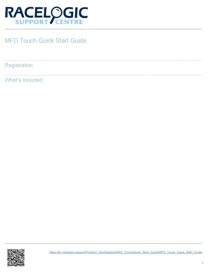 Racelogic MFD Touch User manual