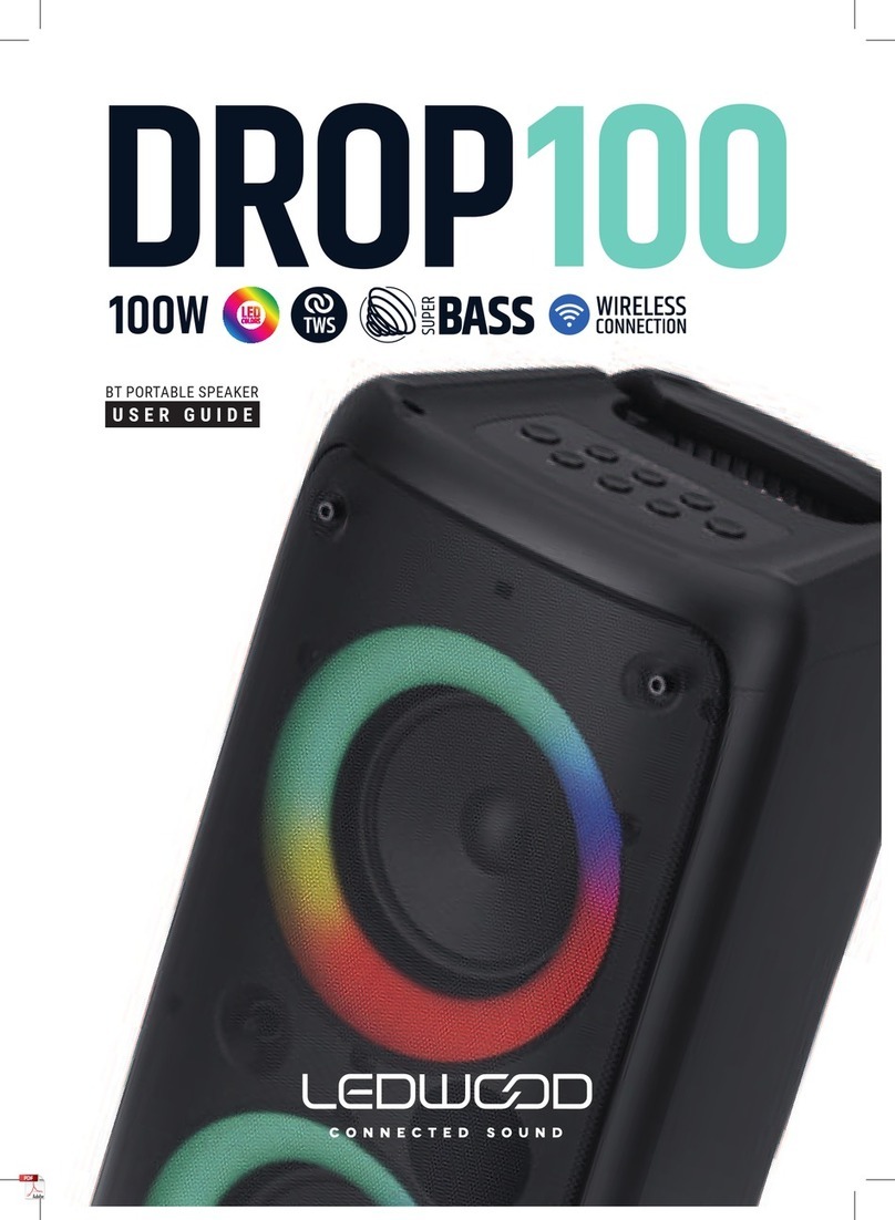 Ledwood DROP100 user guide