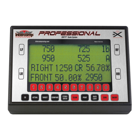 Intercomp PROFESSIONAL SW777 User manual Intercomp PROFESSIONAL SW777 User manual