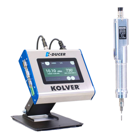 Kolver K-DUCER KDU-NT User manual