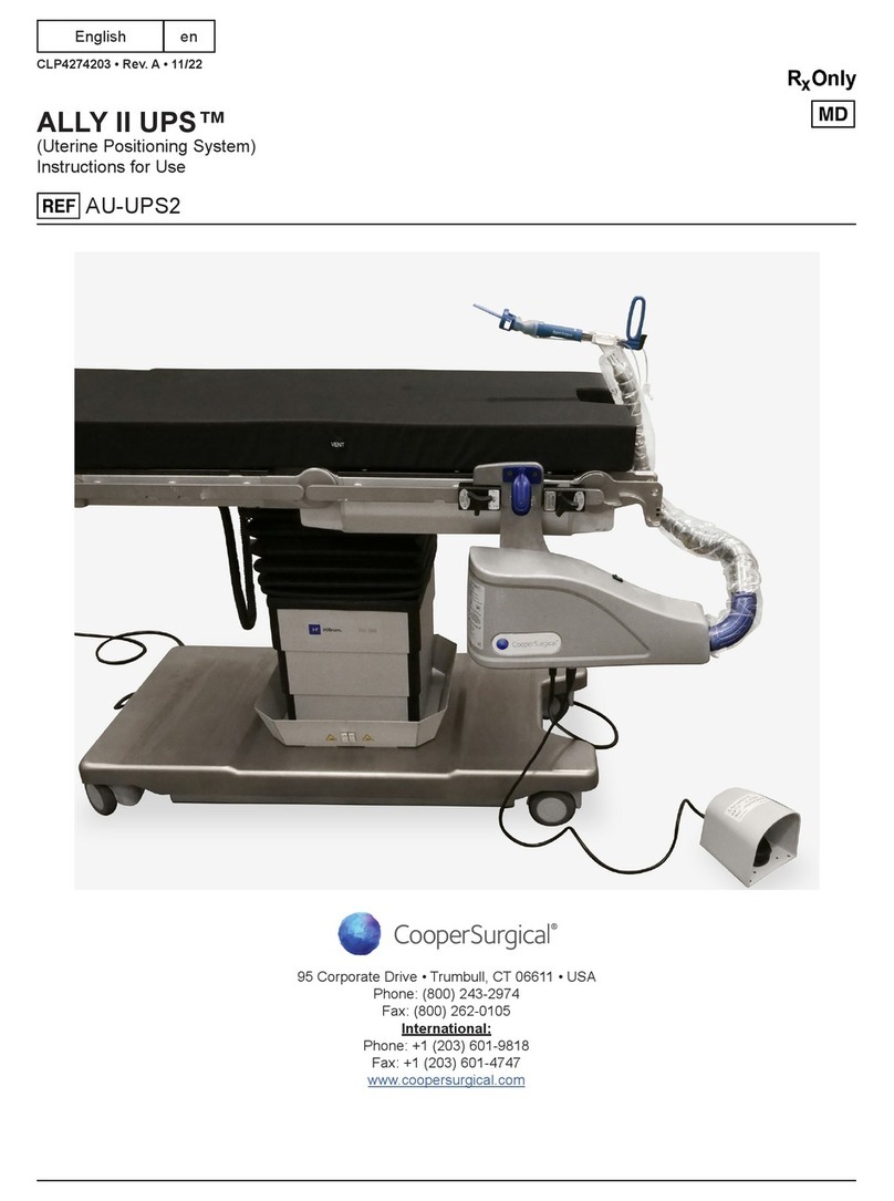 Cooper Surgical ALLY II UPS Instructions for use