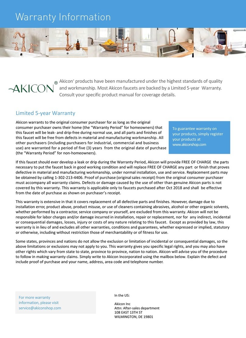 Akicon 41518 User manual