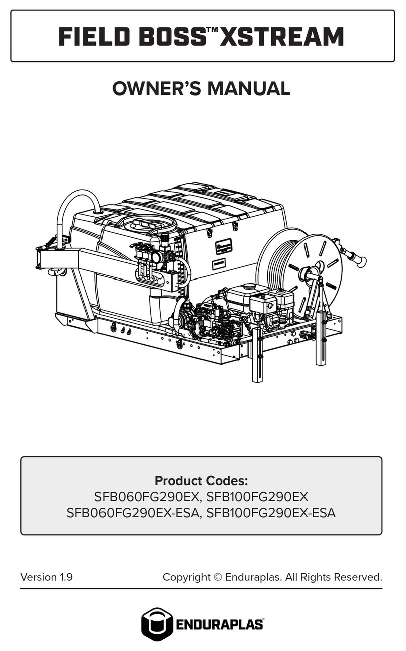 Enduraplas FIELD BOSS XSTREAM SFB060FG290EX owner's manual