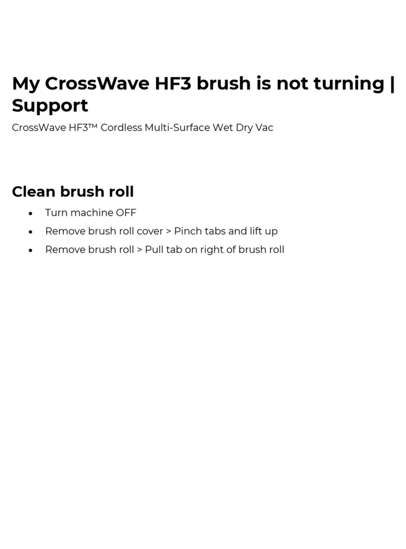 Bissell CrossWave HF3 User manual