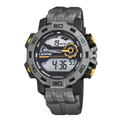 Calypso Watches IKMK5809M instruction manual