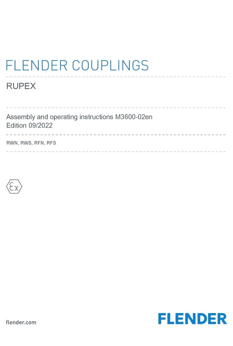 FLENDER RUPEX RWN Assembly and operating instructions