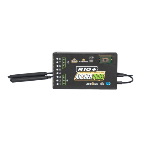 FrSky ARCHER PLUS R10+ instruction manual