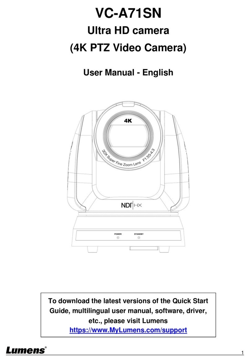 Lumens VC-A71SN User manual Lumens VC-A71SN User manual