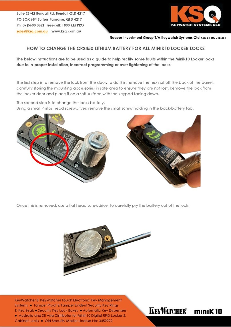 KSQ CR2450 quick start guide