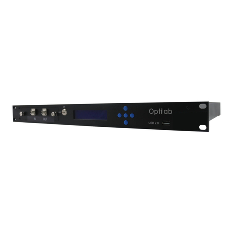 OPTILAB EDFA-PA-L-R User manual