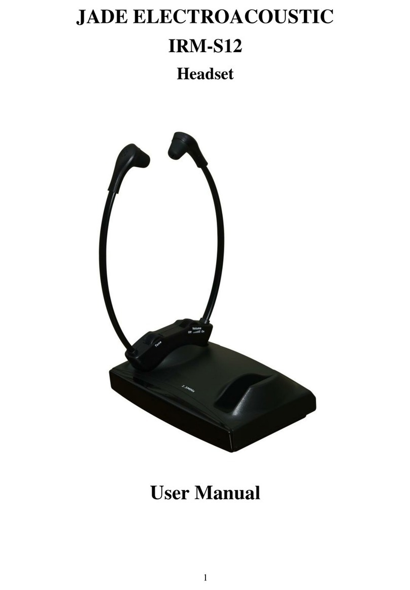 Jade IRM-S12 user manual