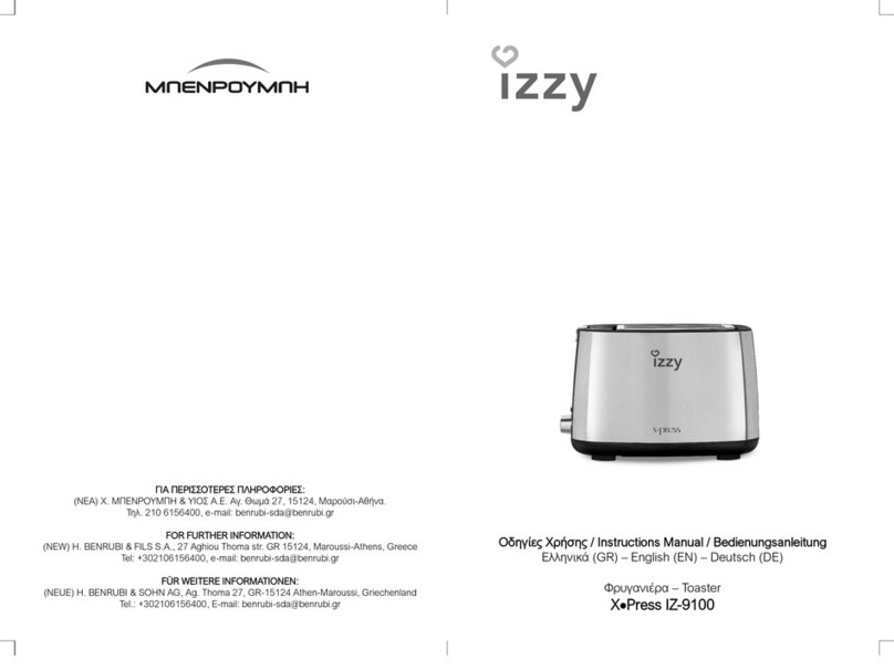 izzy X-Press IZ-9100 instruction manual