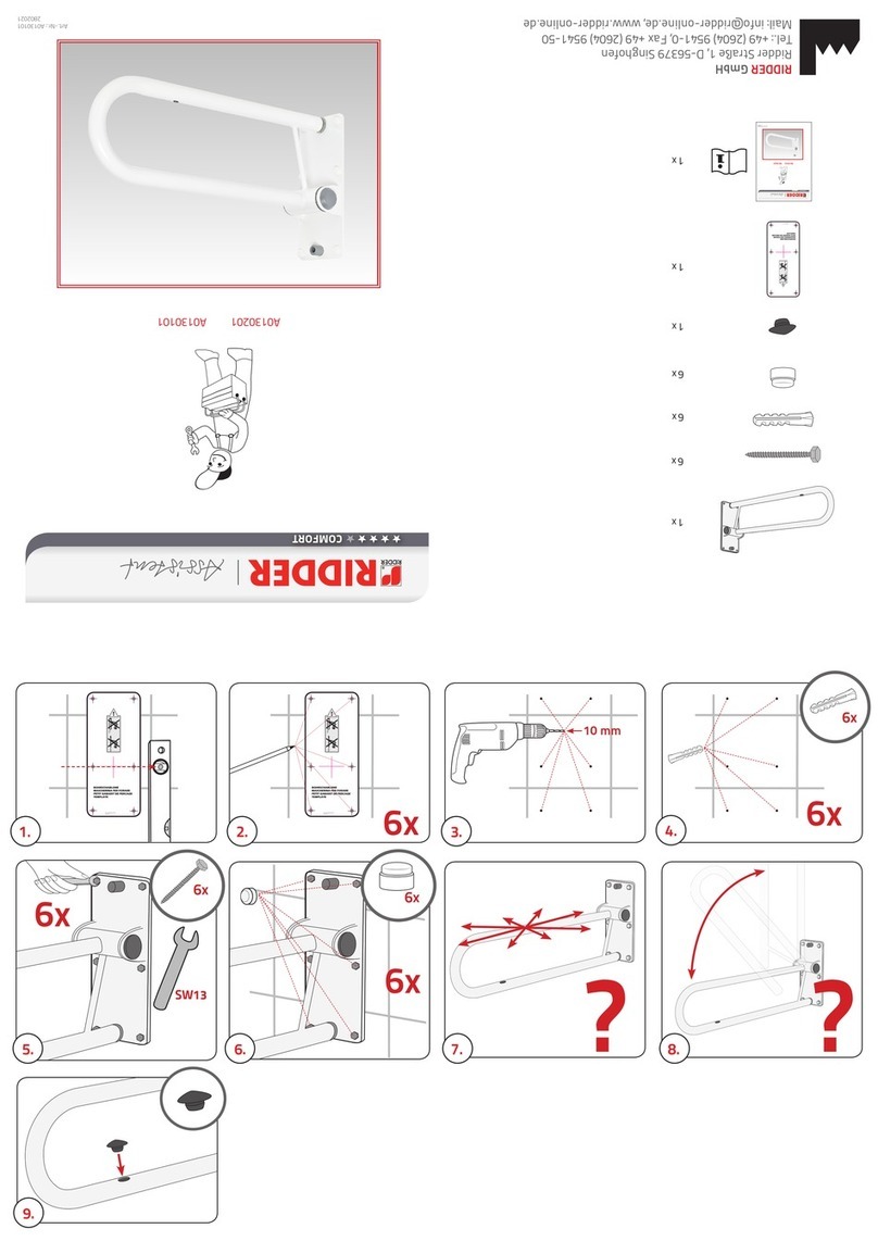 Ridder A0130201 quick start guide