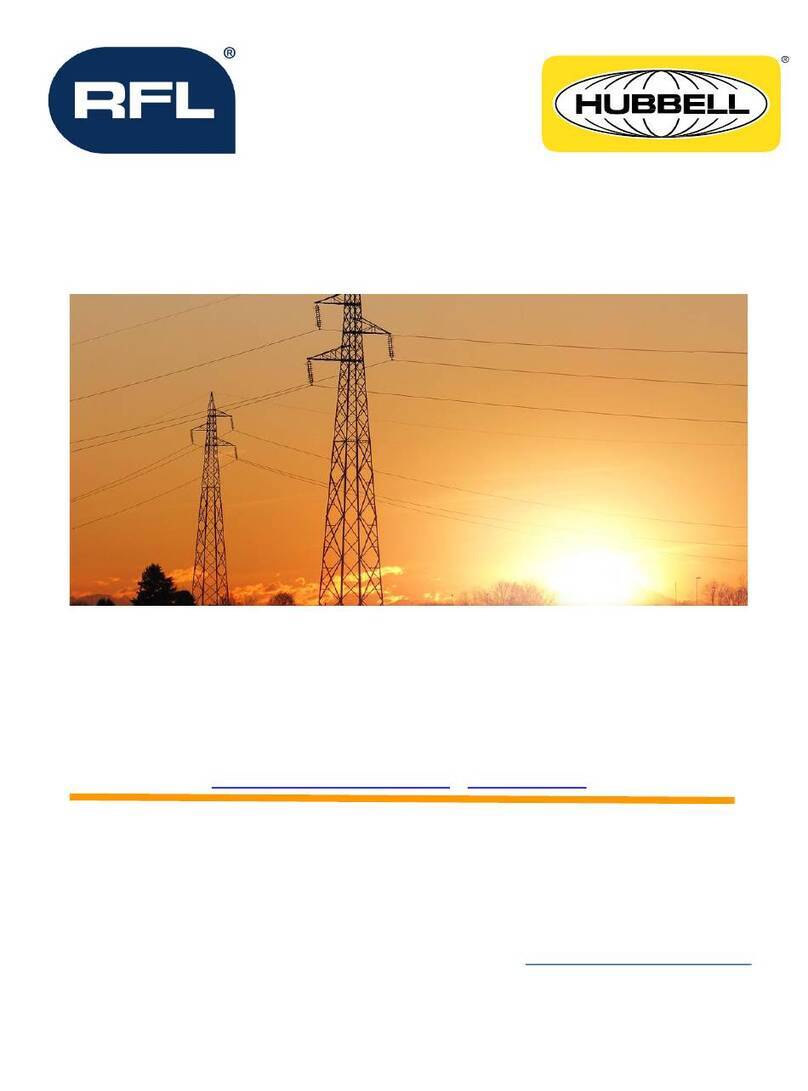 Hubbell HPS/RFL instruction manual