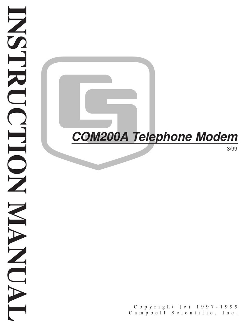 Campbell COM200A User manual
