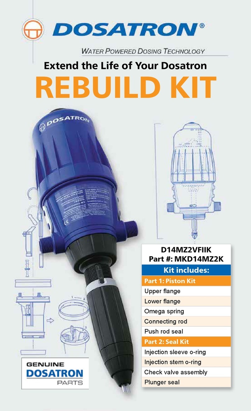 dosatron D14MZ2VFIIK instructions