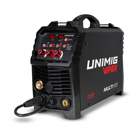 Uni-Mig VIPER MULTI165 User manual