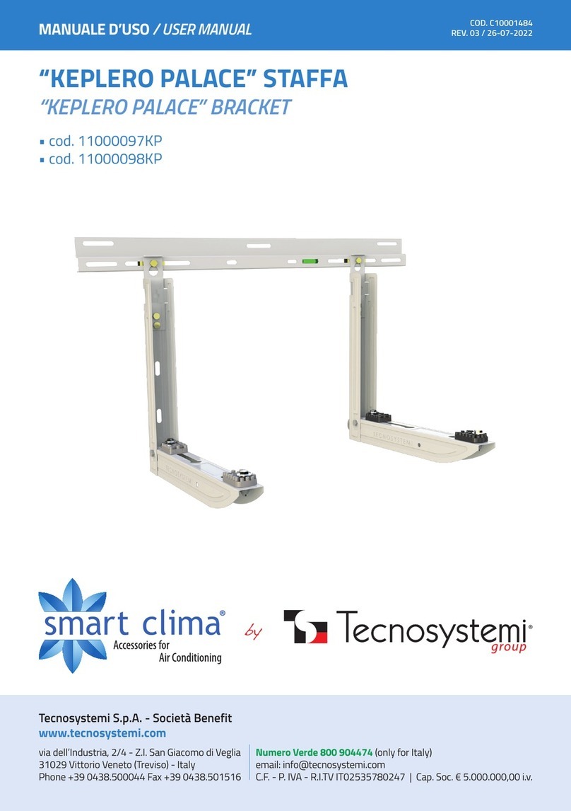 Tecnosystemi smart clima KEPLERO PALACE User manual