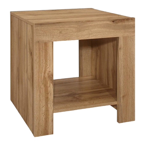 Birlea COMPTON LAMP TABLE User manual