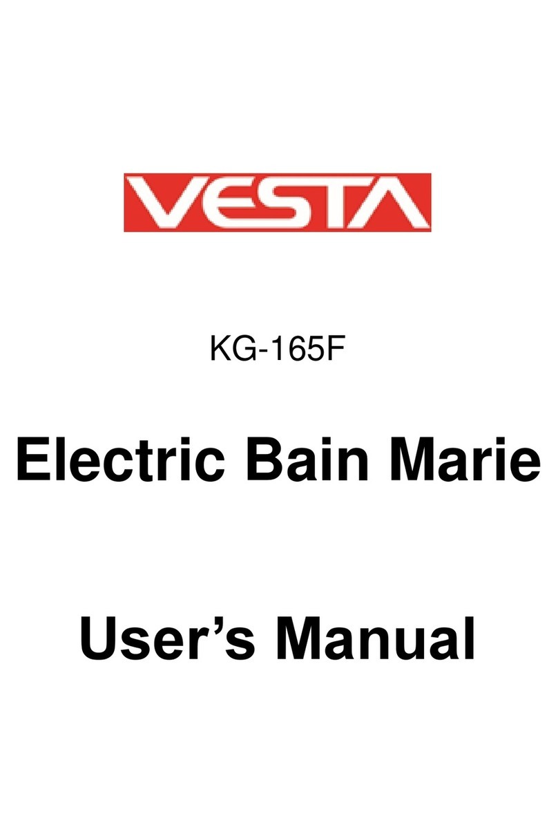 Vesta KG-165F user manual