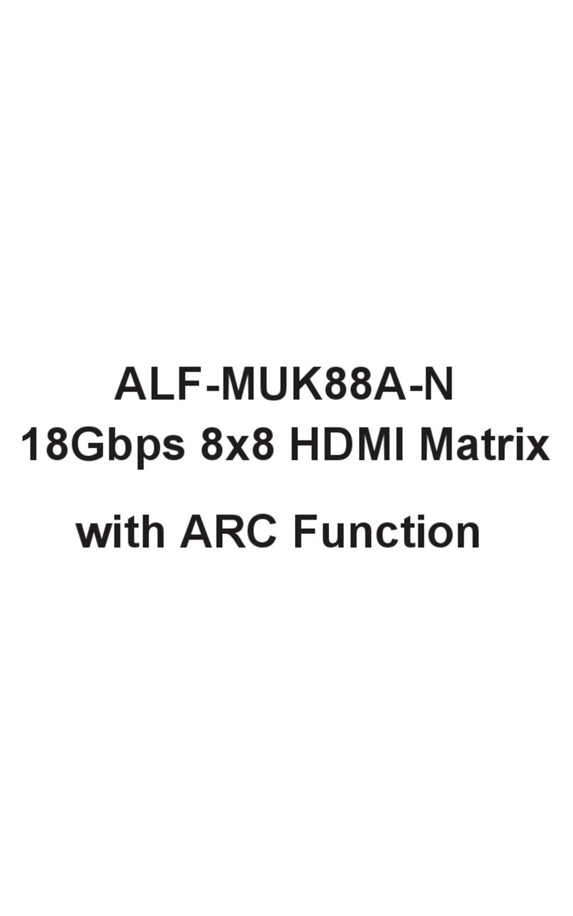 ALFAtron ALF-MUK88A-N manual