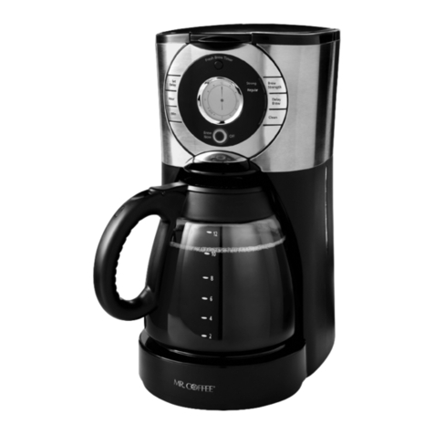 Mr. Coffee EJ Series User manual