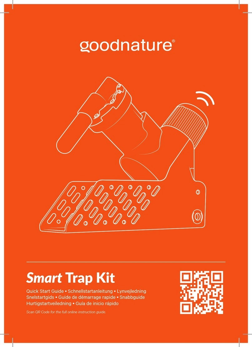 goodnature Smart Trap Kit quick start guide
