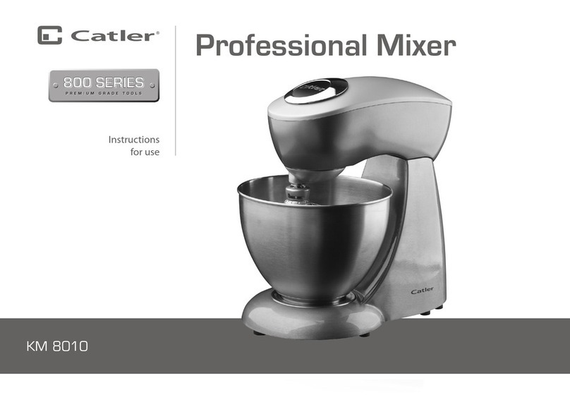 Catler 800 SERIES Instructions for use