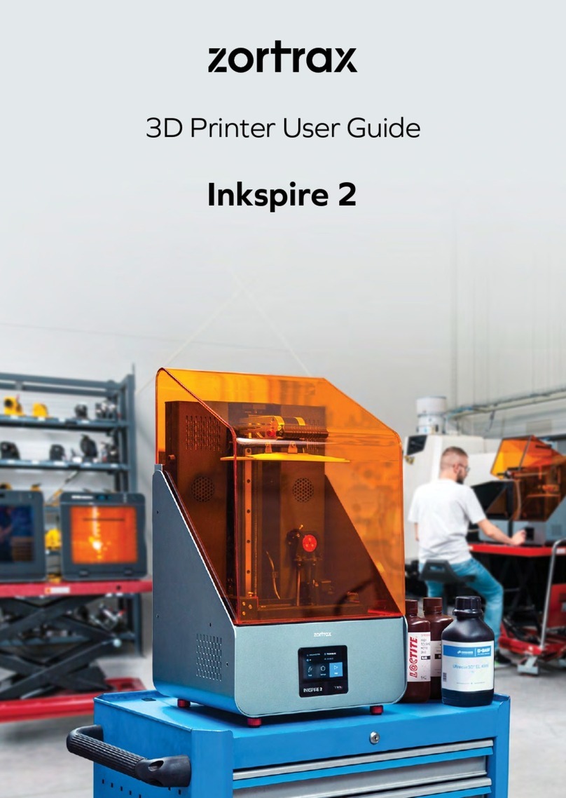 zortrax Inkspire 2 user guide