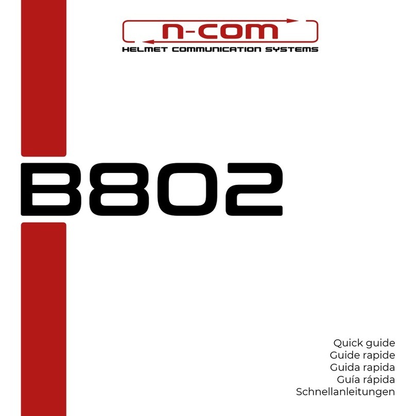 N-Com B802 quick guide