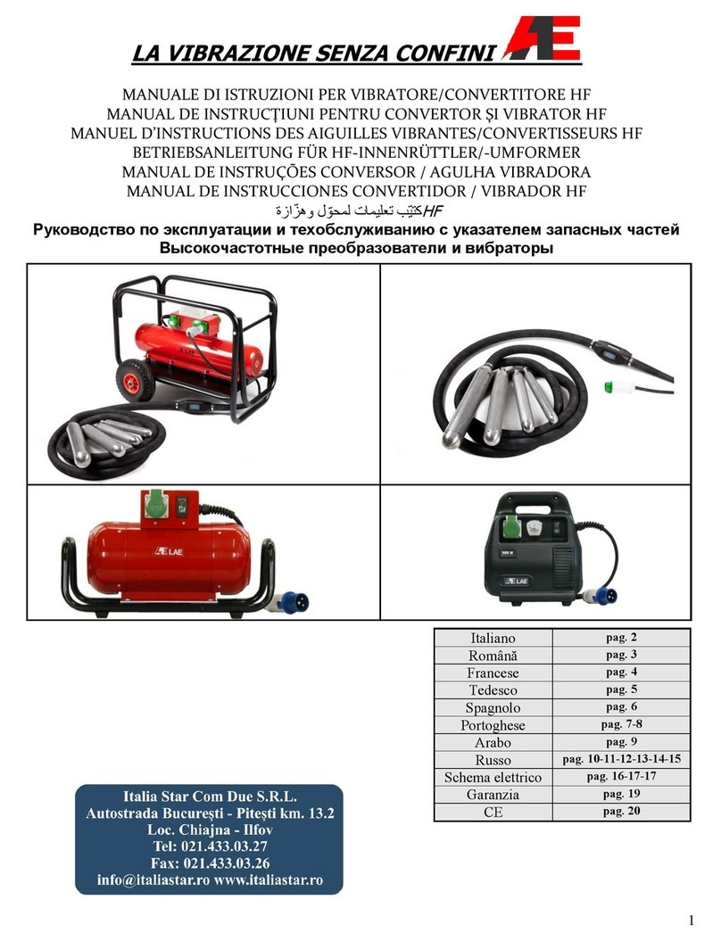 Italia Star Com Due LAE 1000M instruction manual