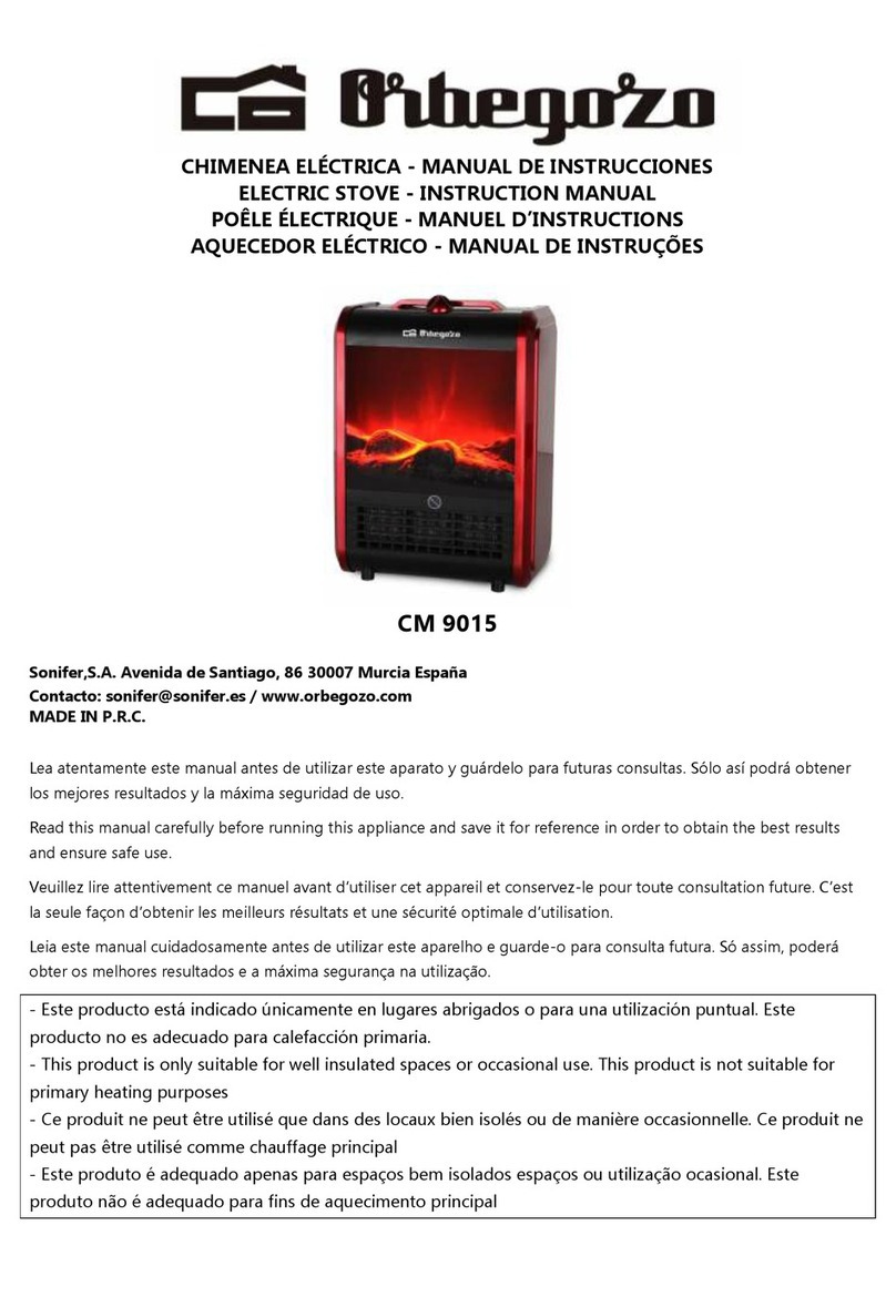 Orbegozo CM 9015 instruction manual