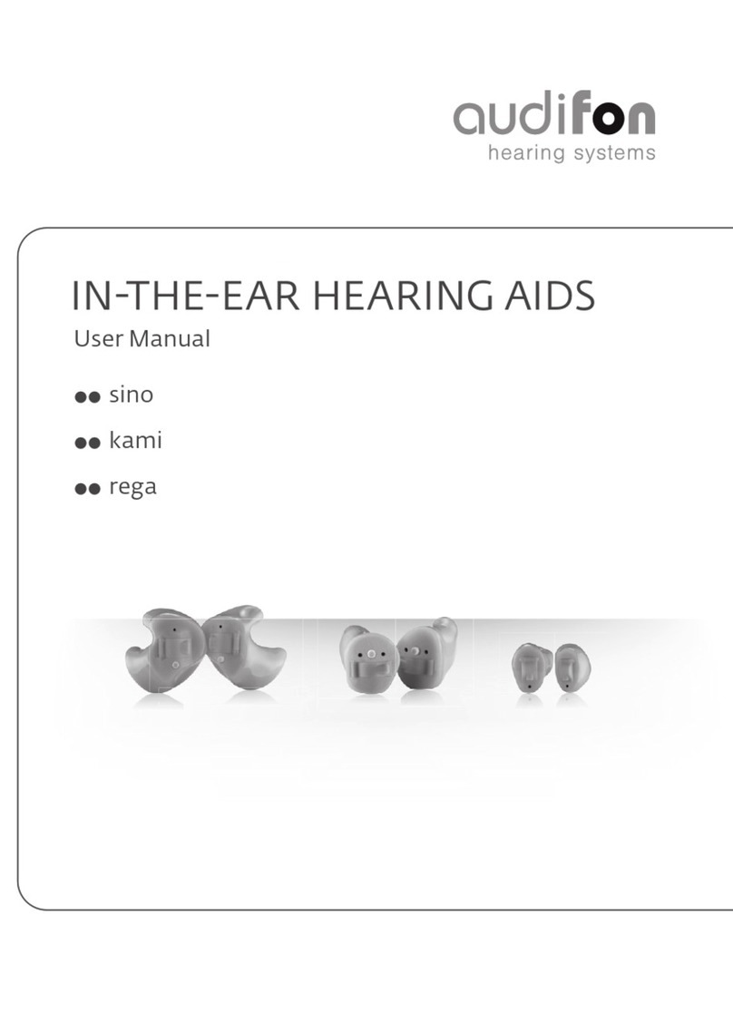 Audifon rega pico User manual